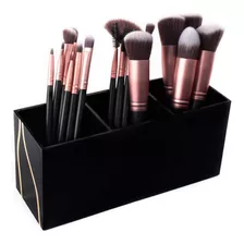 Organizador De Maquillaje Cosmeticos Negro Para Barra De La