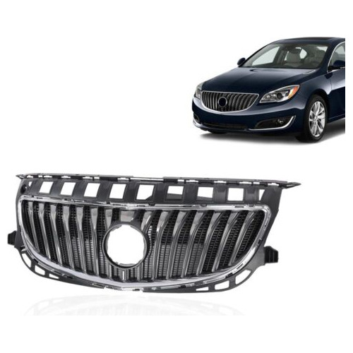 Fit For Buick Regal 14-2016 Front Upper Bumper Chrome Ra Oad Foto 2