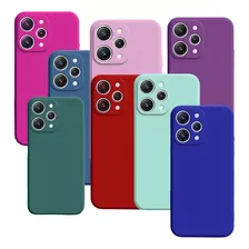 Capa Capinha Silicone Case Proteção Câmera Para Redmi 12 Top