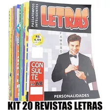 Revista De Passatempo Com Letras Letrix Letrex Cruzadix