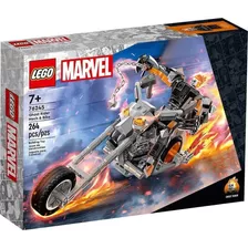 Lego Set De Construccion Super Heroes Meca Y Moto Del Vengador Fantasma 76245 264 Piezas En Caja