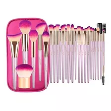 Sistema De Cepillo De Maquillaje, Jaf 26pcs Vegan Crueldad, 