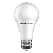 Ampolleta Led A60 Clasica Megabright 9,5w/6400k E-27 Color De La Luz Luz Fria