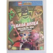 Dvd Lego Liga Da Justiça Revolta Em Gotham Original Lacrado