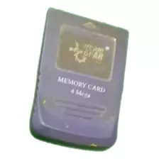 Game Cube Memory Card 4mega Azul Usado Ler Descrição 