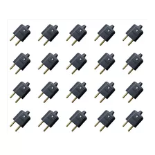 20 Tomada Pino Plugue Plug Macho 2 Pinos 10a Margirius