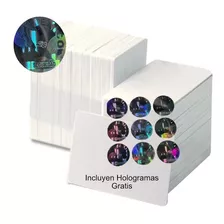 Hologramas Gratis 100 Credenciales Pvc, Tarjetas Epson L800