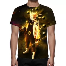 Camiseta, Naruto E Sasuke Mod 01 
