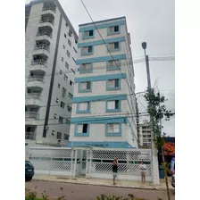 Apto Av. Paris, 2 Dorm. 2 Banheiros, 1 Vaga, Elevador, A 2 Quadras Da Praia.