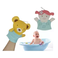 Guante Esponja Para Baño Niños Bebes Ducha Bañera