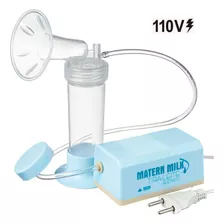 Bomba Tira Leite Elétrica - Azul - 110 V - Matern Milk