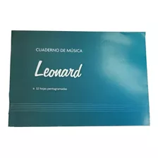 Cuaderno Pentagramado 32 Hojas 15x20 Cm Leonard Lnd-32