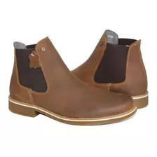 Botas Para Hombre Casuales Chelsea 100% Piel Fabian Arenas 