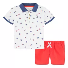 Boys 2 Pieces Polo Short Set