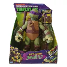 Tortuga Ninja Donatello Artículada 26 Cms Con Caparazón