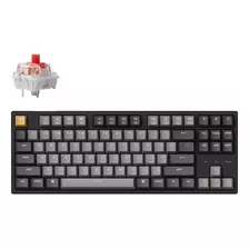 Teclado Keychron C1 Pro Wired Hot Swappable Rgb Red Switch