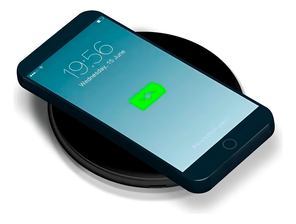 Cargador Inalámbrico Noganet Ng-q04 Super Rápido iPhone Samsung Negro