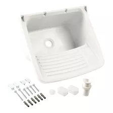 Tanque Plastico Astra Pequeno 47x43 Branco Tq0*br1