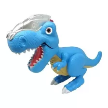 Junior Megasaur Cyberworld T-rex Comilão Azul F0017-6 Fun