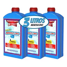 Menoscloro Kit 3 Litros Produto De Piscina