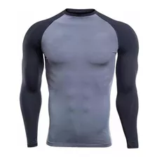 Playera Licra Deportiva Compresión Gym Manga Larga 101