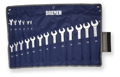 Juego De Llaves Combinadas Con Estuche 6-24 Mm Bremen