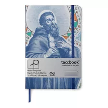 Caderno Sem Pauta Taccbook® Santo Agostinho... 14x21 Ríg.