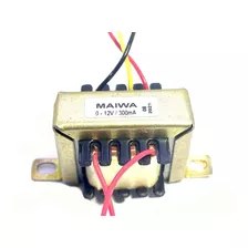 Transformador De Força 12v / 300 Ma Entrada 110v / 220v