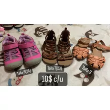 Zapatos Y Sandalias Para Niña Varias Tallas 8,9,12