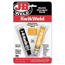 J-b Weld 8276 Kwikweld Quick Setting Acero Reforzado Con Epo