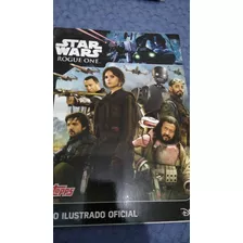 Álbum De Figurinhas Star Wars Rogue One - Completo Fig. Solt