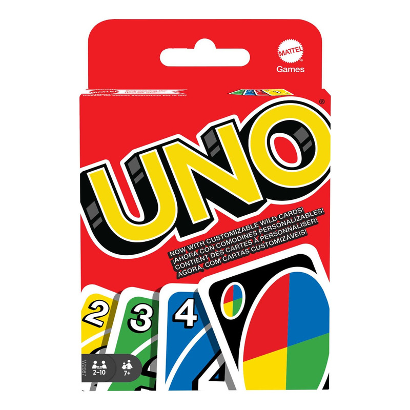 Uno Flex Novo Jogo De Cartas Cores Brinquedo Criança Hmy99