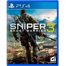 Sniper: Ghost Warrior 3 - Jogo Ps4 Mídia Física