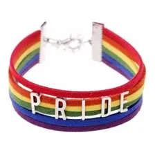 Pulsera Correa Arcoíris Lgbt Orgullo Gay Brazalete