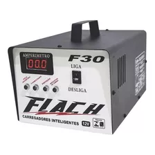 Carregador Inteligente De Bateria (bivolt) Flach F30 12v