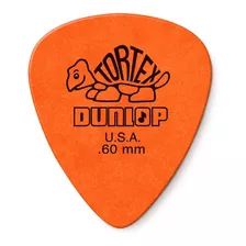 12 Plumillas Dunlop Tortex Standard .60 Naranja 418b.60