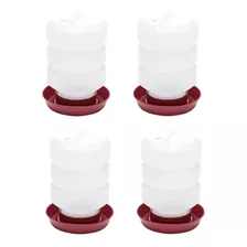 Bebedouro Para Aves, Galinhas Alvorada Pet 4,8litros Kit 4