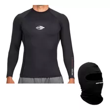 Kit Balaclava Mormaii Original + Segunda Pele Proteção Uv 50