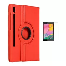 Capa E Película Para Galaxy Tab S8 5g Sm-x706 11 Vermelho