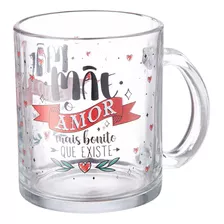 Caneca Dia Das Mães Presente C/ Frase Mãe Amor Bonito 320ml