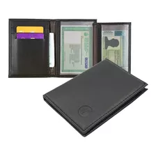 Carteira Porta Documentos Rg/cartões/cédulas Couro Sintético