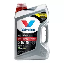 Aceite Valvoline 5w-20 100% Sintético De Alto Kilometraje