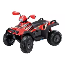 Quadriciclo A Bateria Para Crianças Peg Perego Polaris Sportsman 700 Twin Cor Vermelho 127v