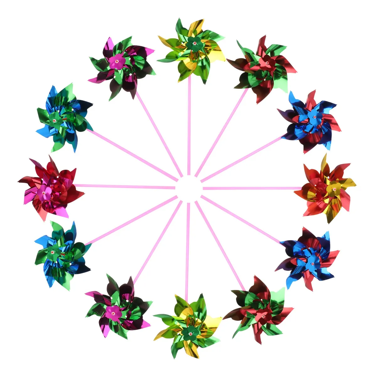 Molino De Viento Multicolor Para Jardín De Infantes 200 Uni Molino De Viento Multicolor Para Jardín De Infantes 200 Uni