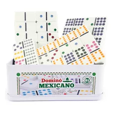 Domino Mexicano 91 Peças Com Trilho E Trenzinhos Hoyle Game