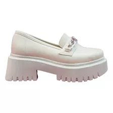 Mocasin Zapato Mujer Moda Plataforma