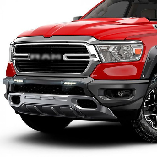 Bumper Delantero Led Airdesign Dodge Ram 1500 2019-2022 Drl Foto 2