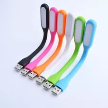 Lámpara Luz Led Usb Flexible Varios Colores Tipo Antorcha Eu