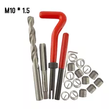 Kit De Inserção De Reparo De Rosca Métrica M10-1.5 20pcs