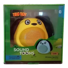 Sound Toons Lulu - Caixa De Som Bluetooth - Tec Toy, Amarelo